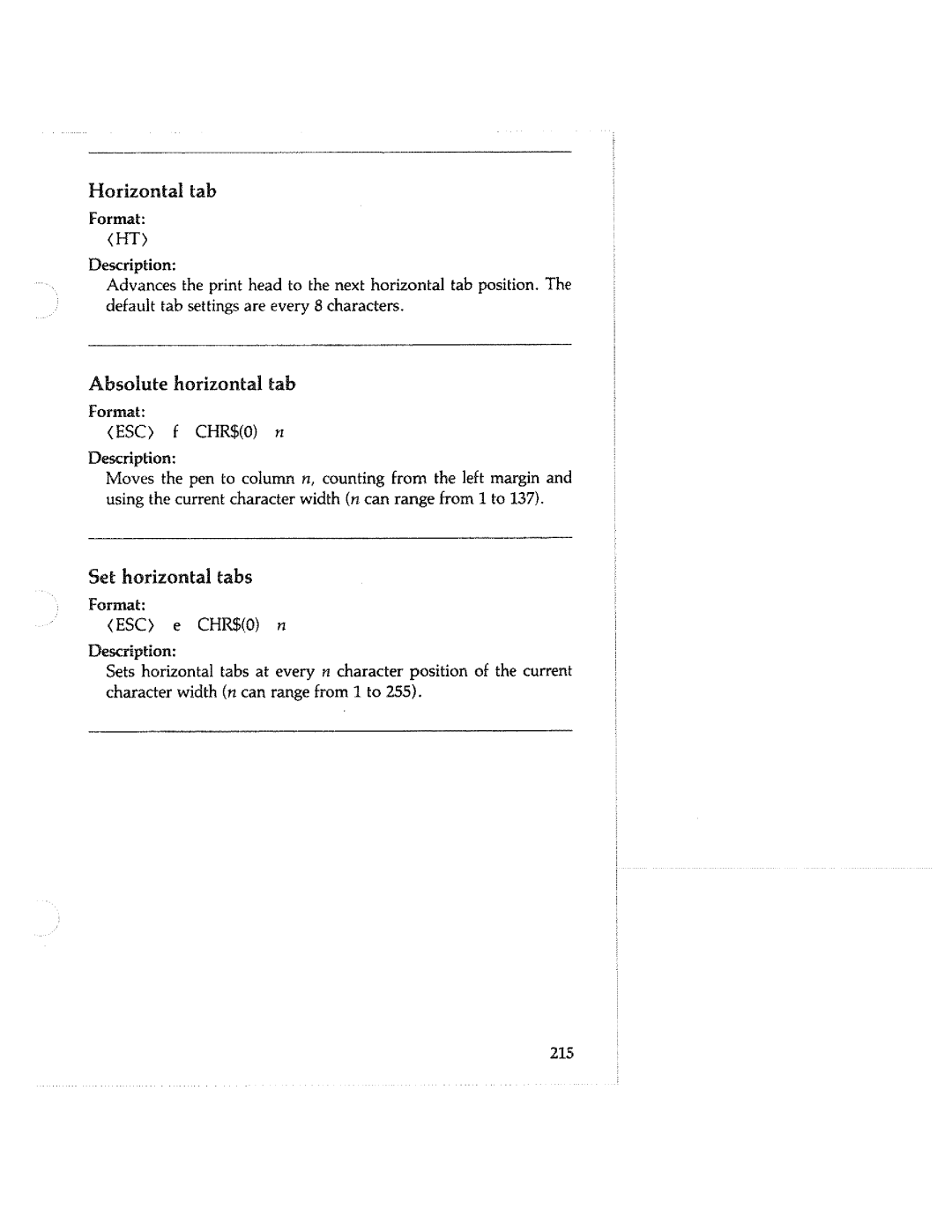 Tektronix HC100 manual 