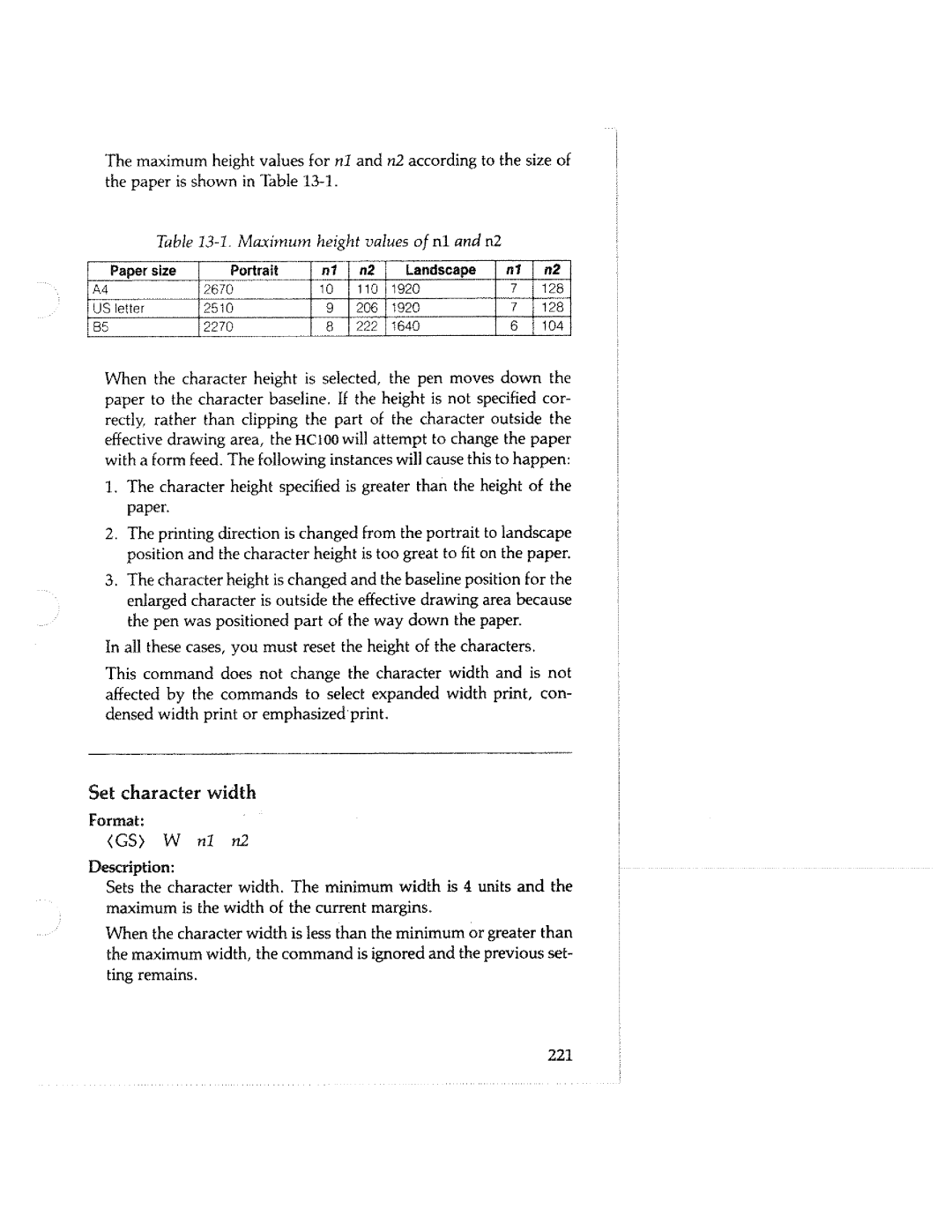 Tektronix HC100 manual 