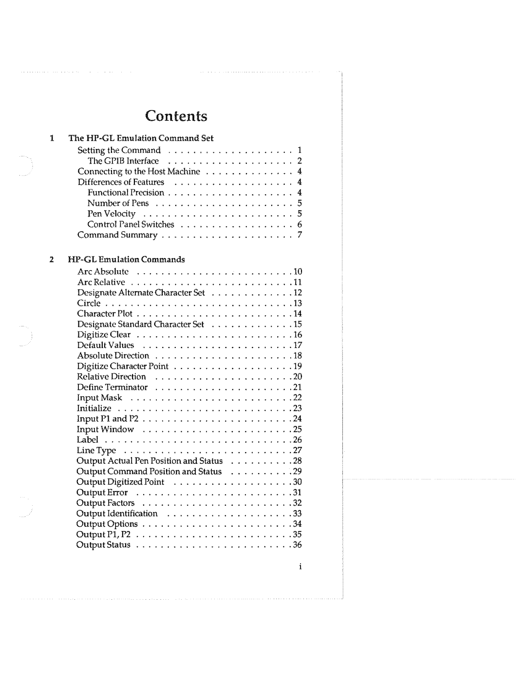 Tektronix HC100 manual 