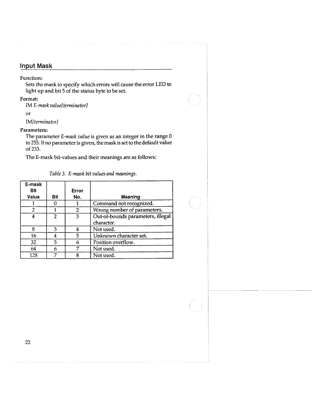 Tektronix HC100 manual 