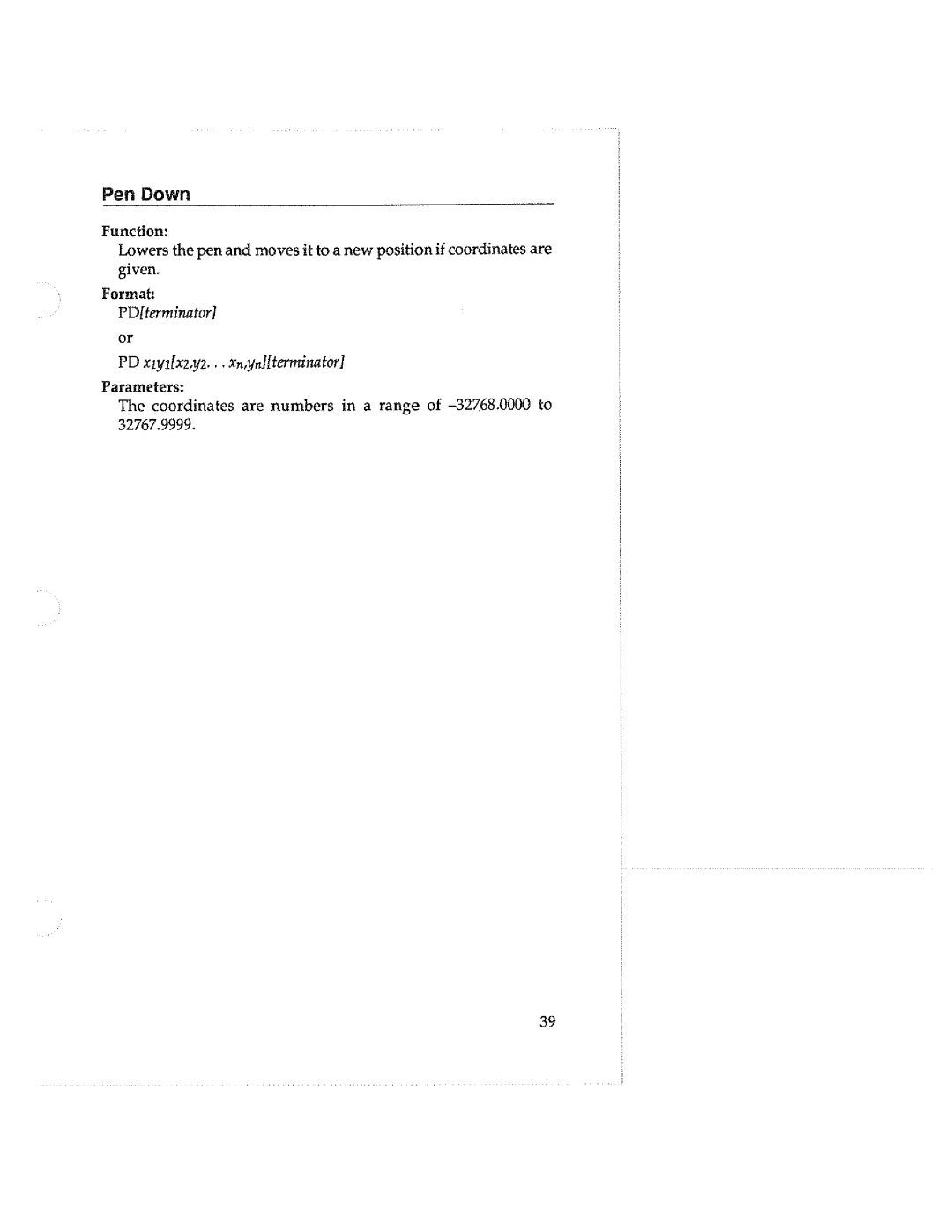 Tektronix HC100 manual 