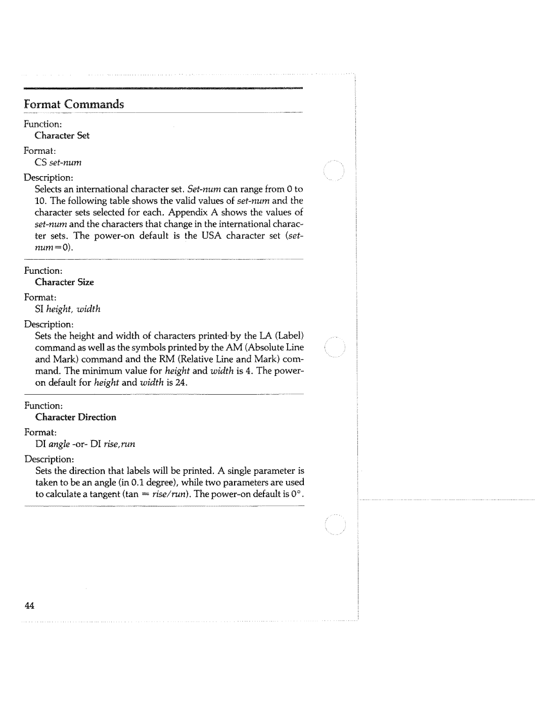 Tektronix HC100 manual 