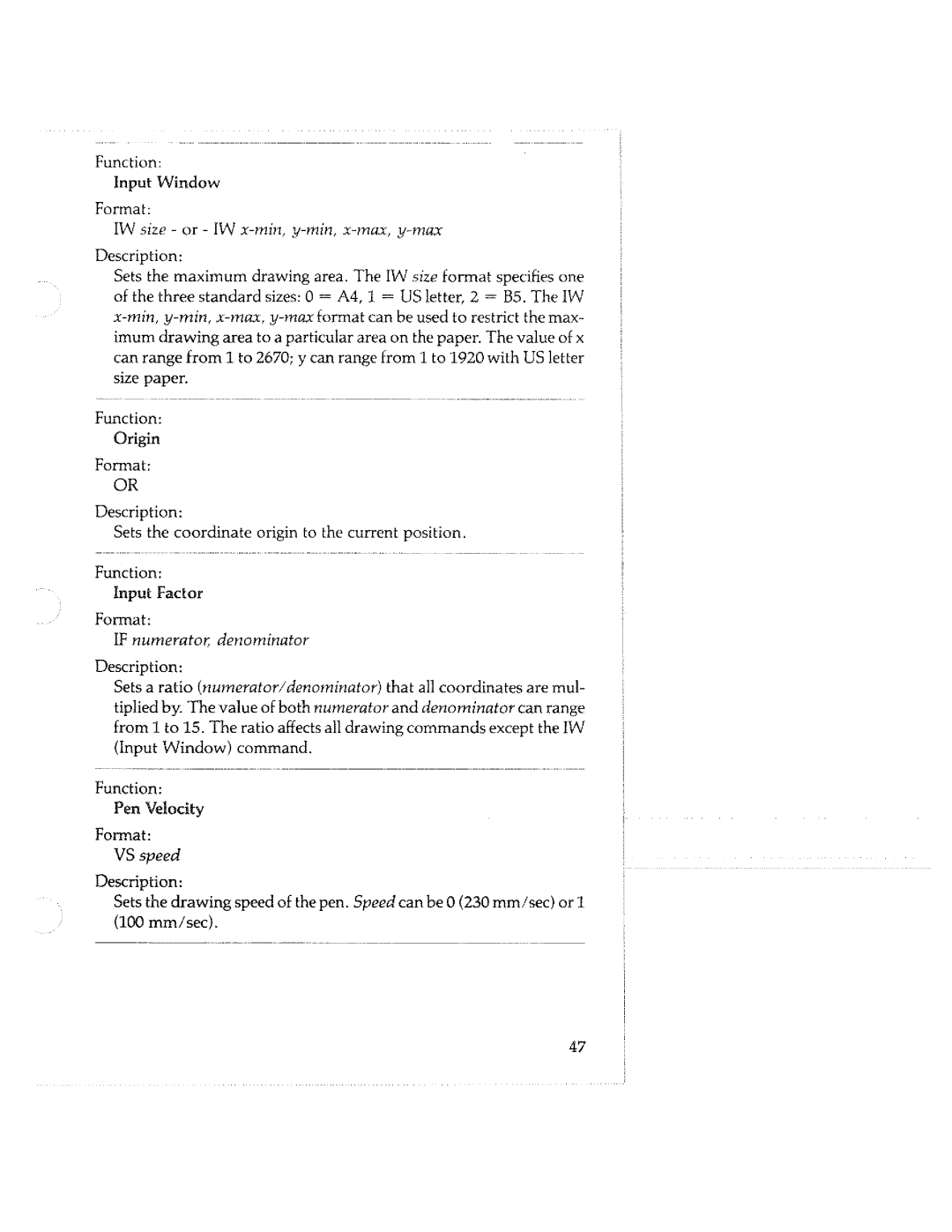 Tektronix HC100 manual 