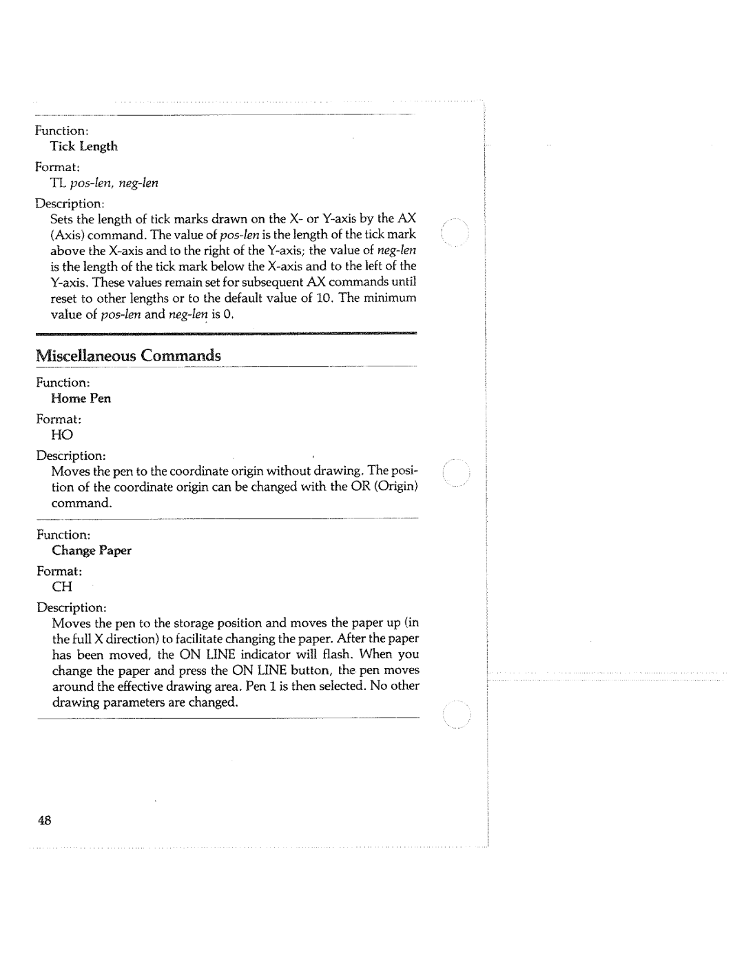 Tektronix HC100 manual 