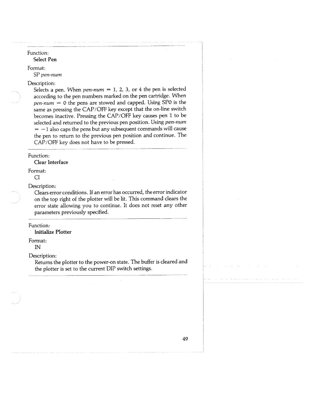 Tektronix HC100 manual 