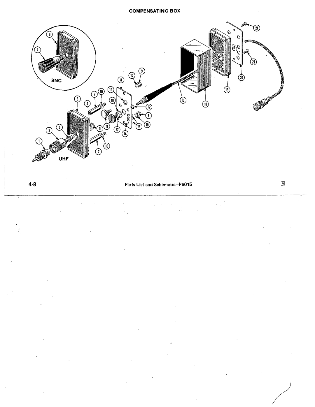 Tektronix P6015 manual 