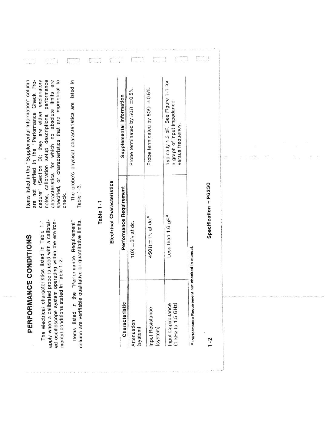 Tektronix P6230 manual 