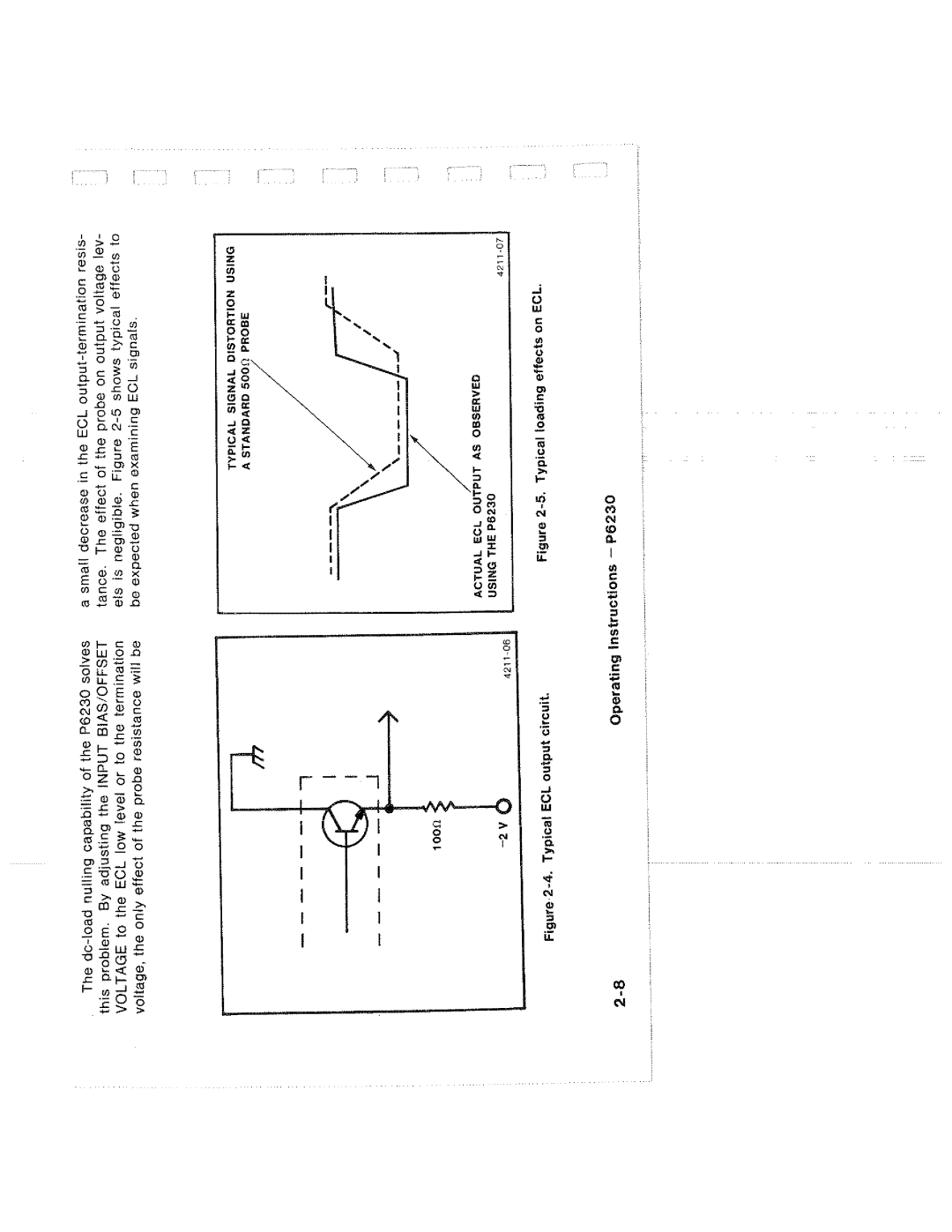 Tektronix P6230 manual 