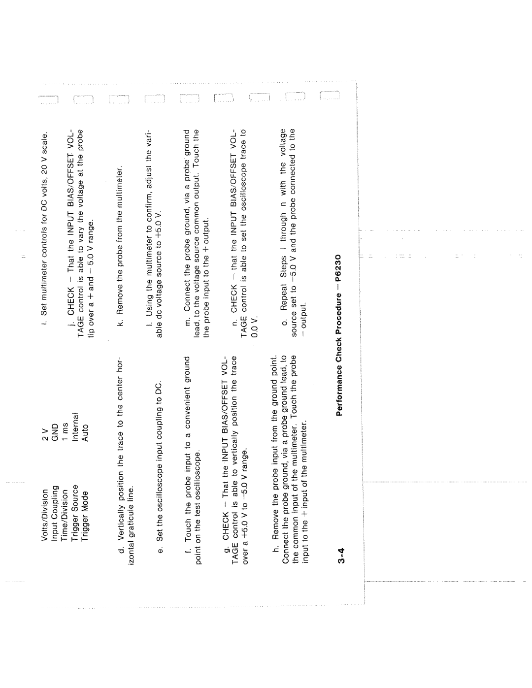 Tektronix P6230 manual 