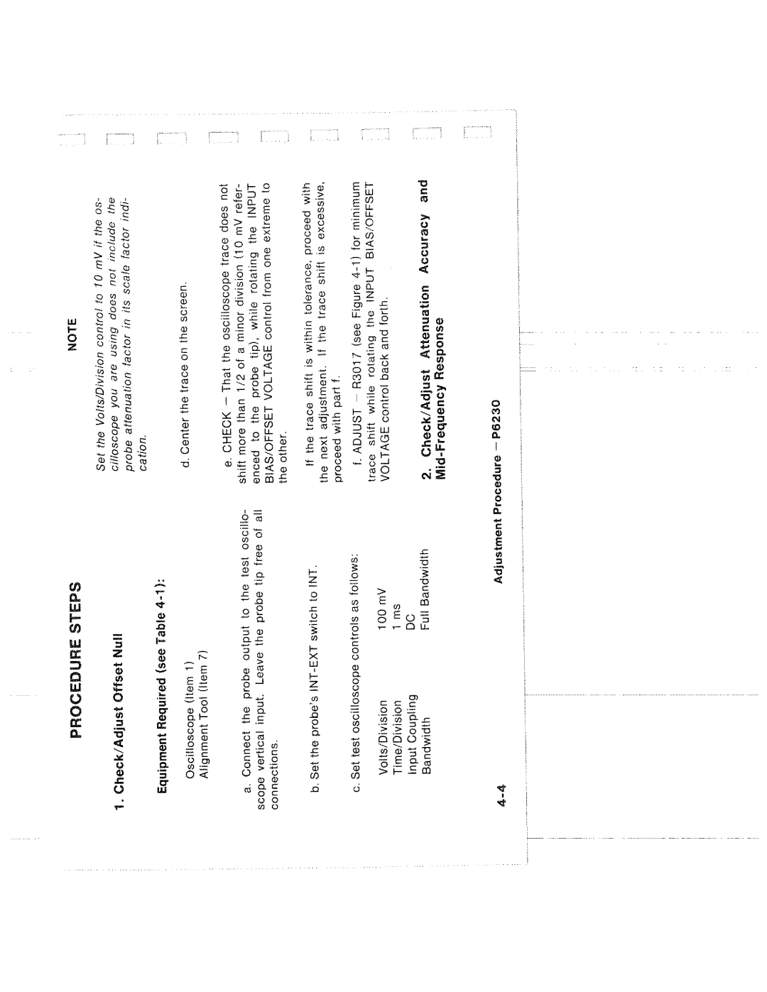 Tektronix P6230 manual 