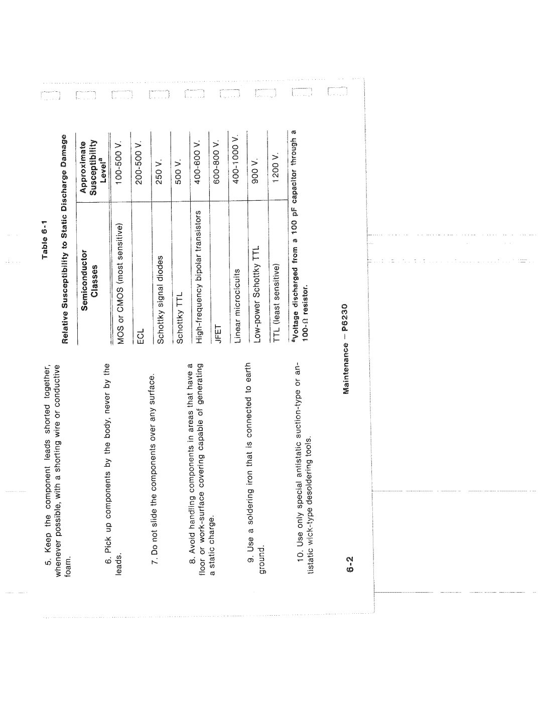 Tektronix P6230 manual 