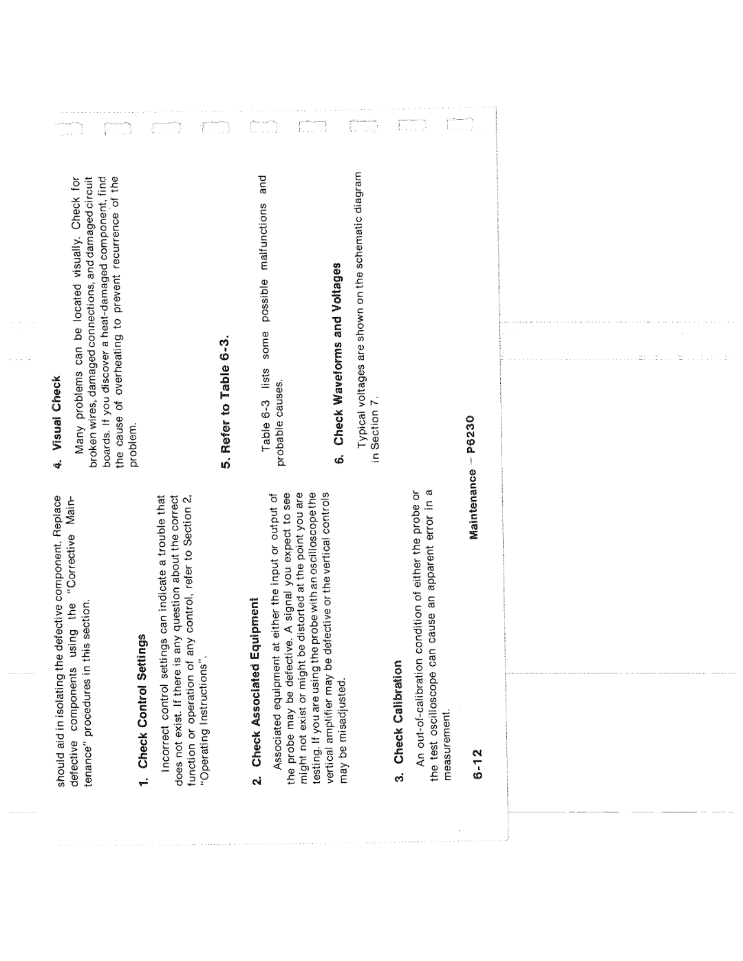 Tektronix P6230 manual 