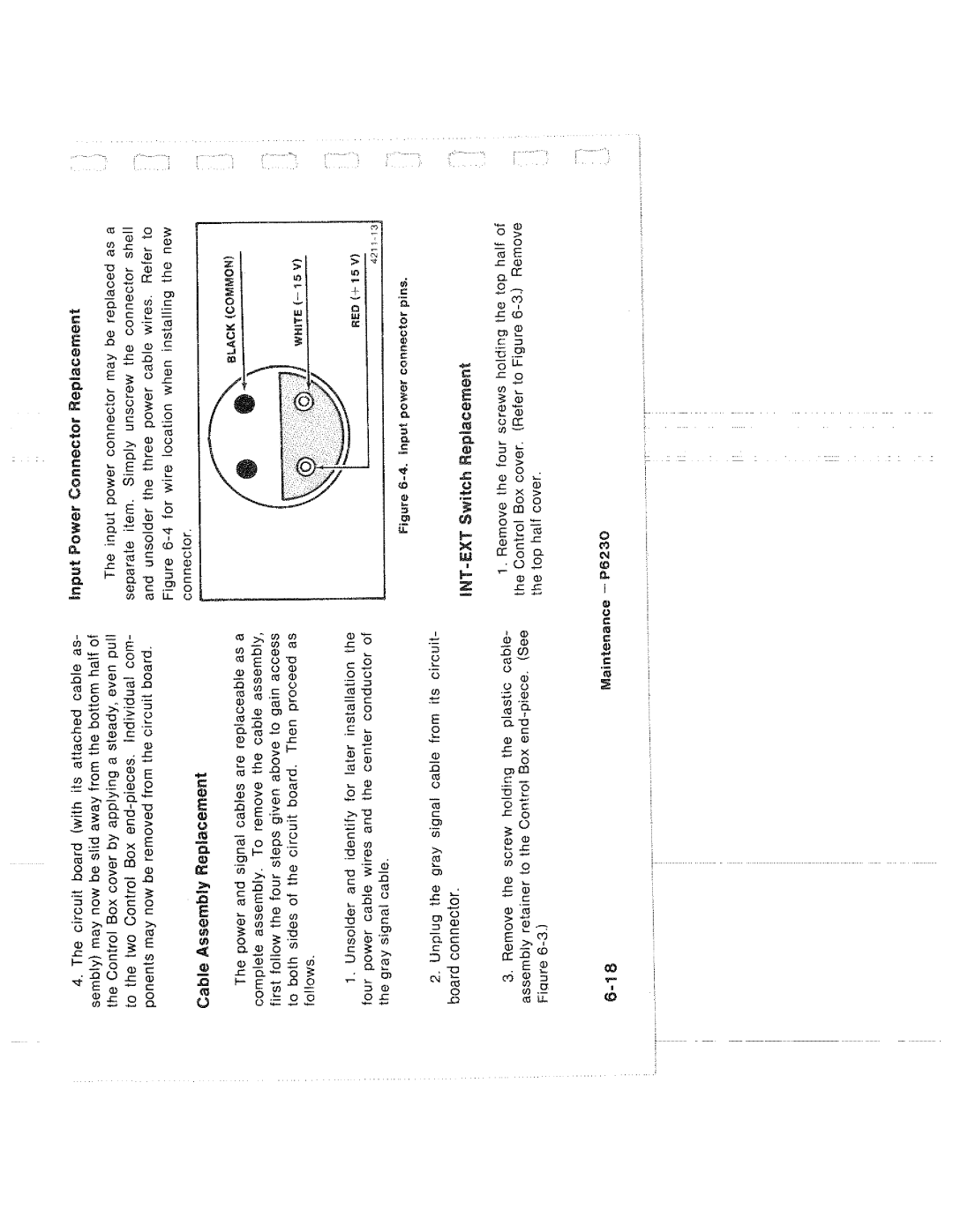 Tektronix P6230 manual 