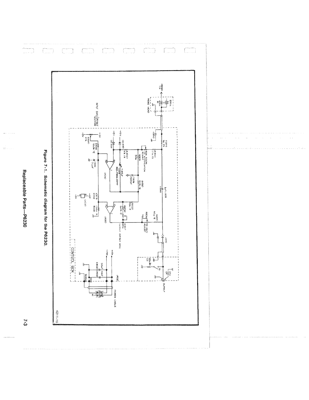 Tektronix P6230 manual 