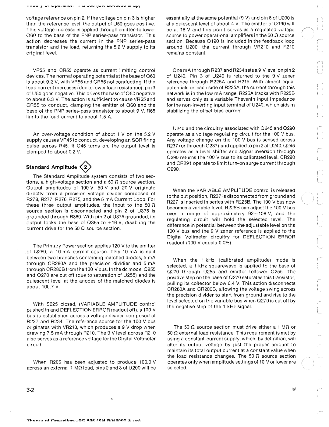 Tektronix PG 506 manual 