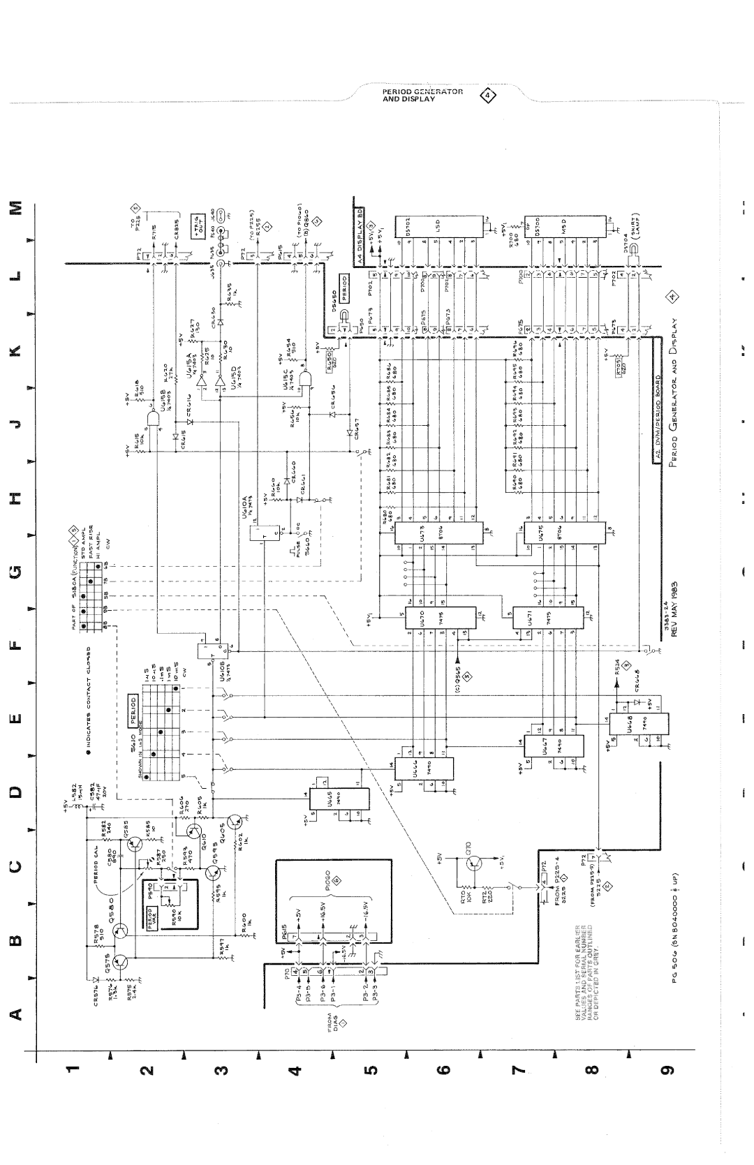 Tektronix PG 506 manual 