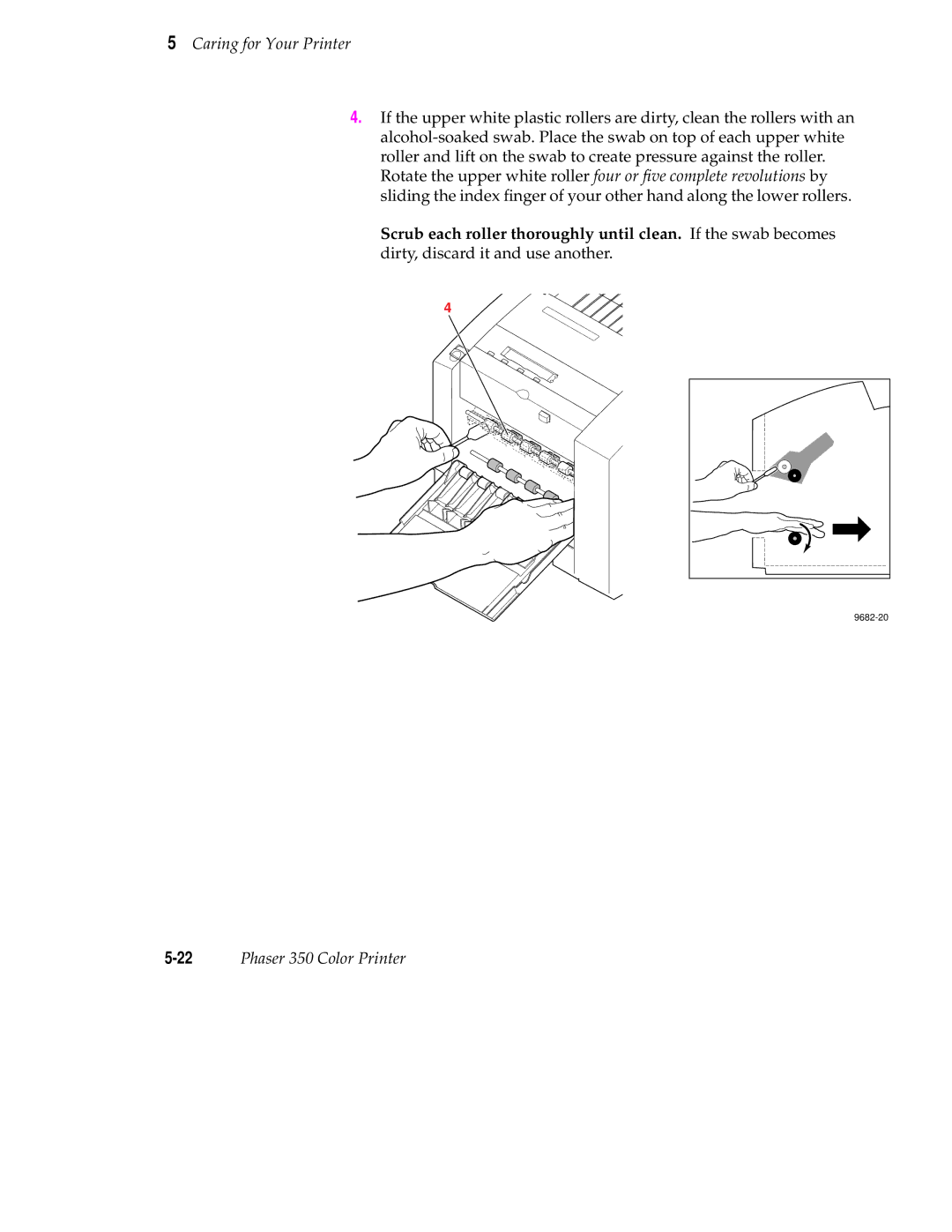 Tektronix Phaser 350 manual 9682-20 