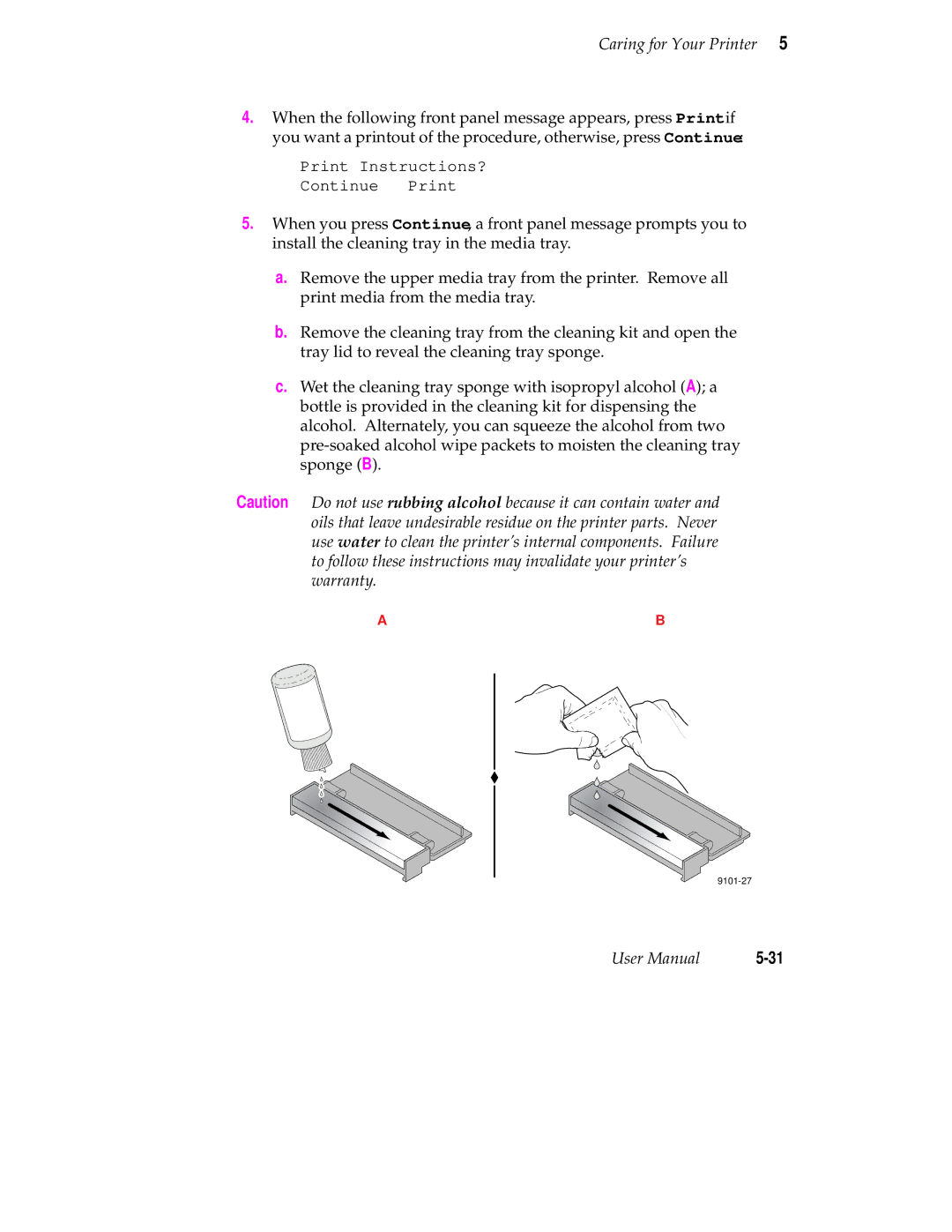 Tektronix Phaser 350 manual Print Instructions? Continue Print 