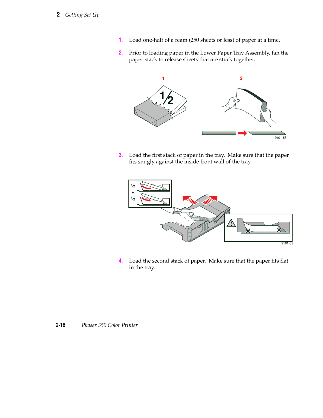 Tektronix manual 18Phaser 350 Color Printer 