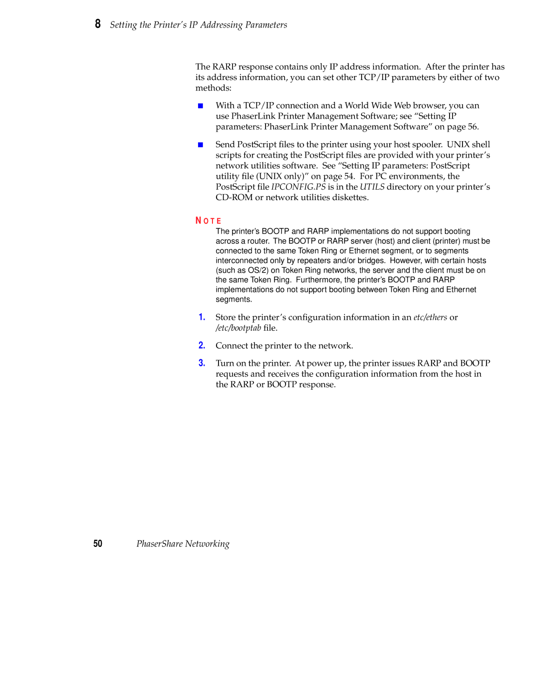 Tektronix Phaser 840 setup guide T E 