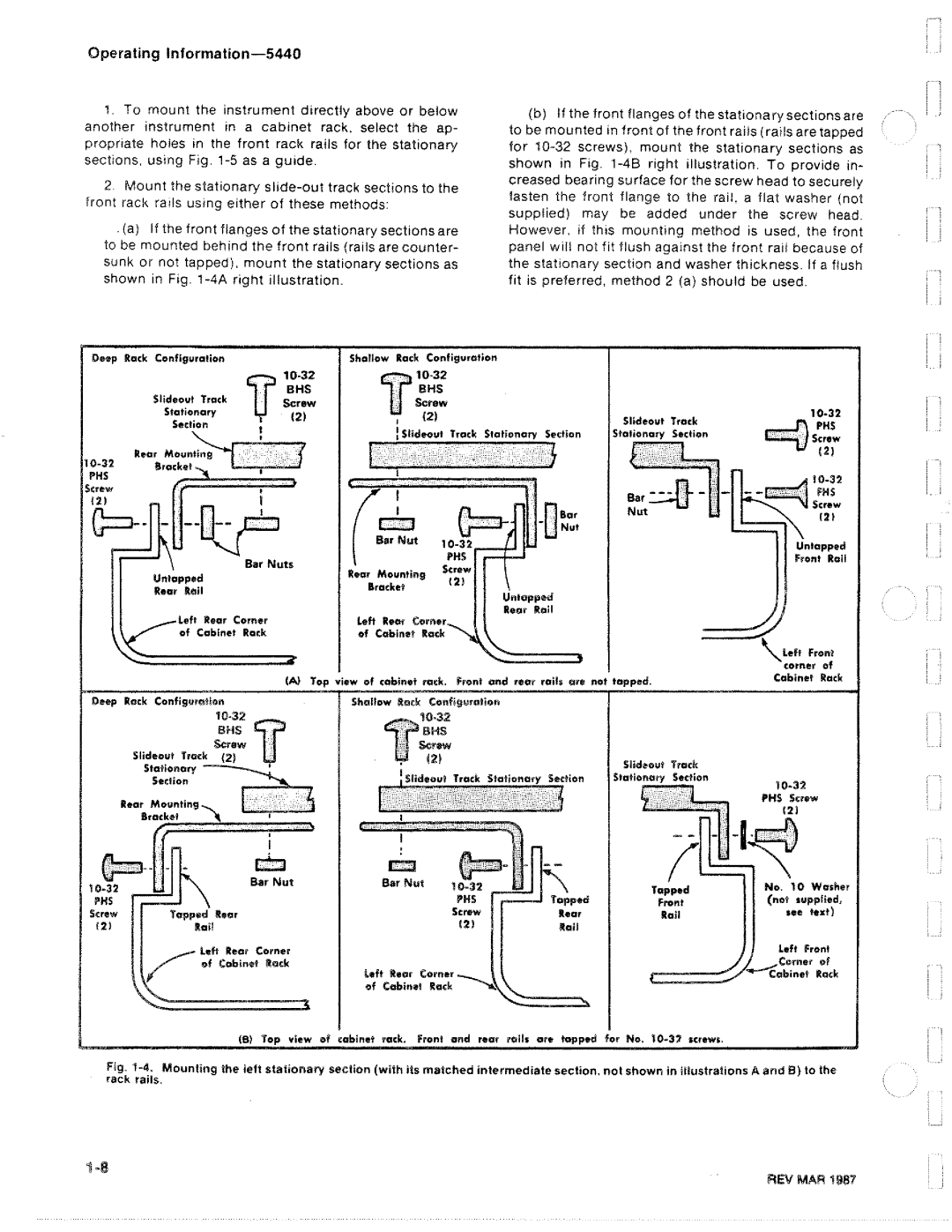 Tektronix R5440 manual 