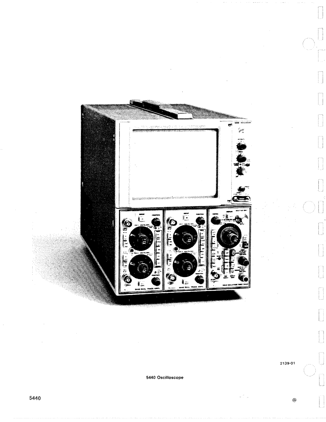 Tektronix R5440 manual 