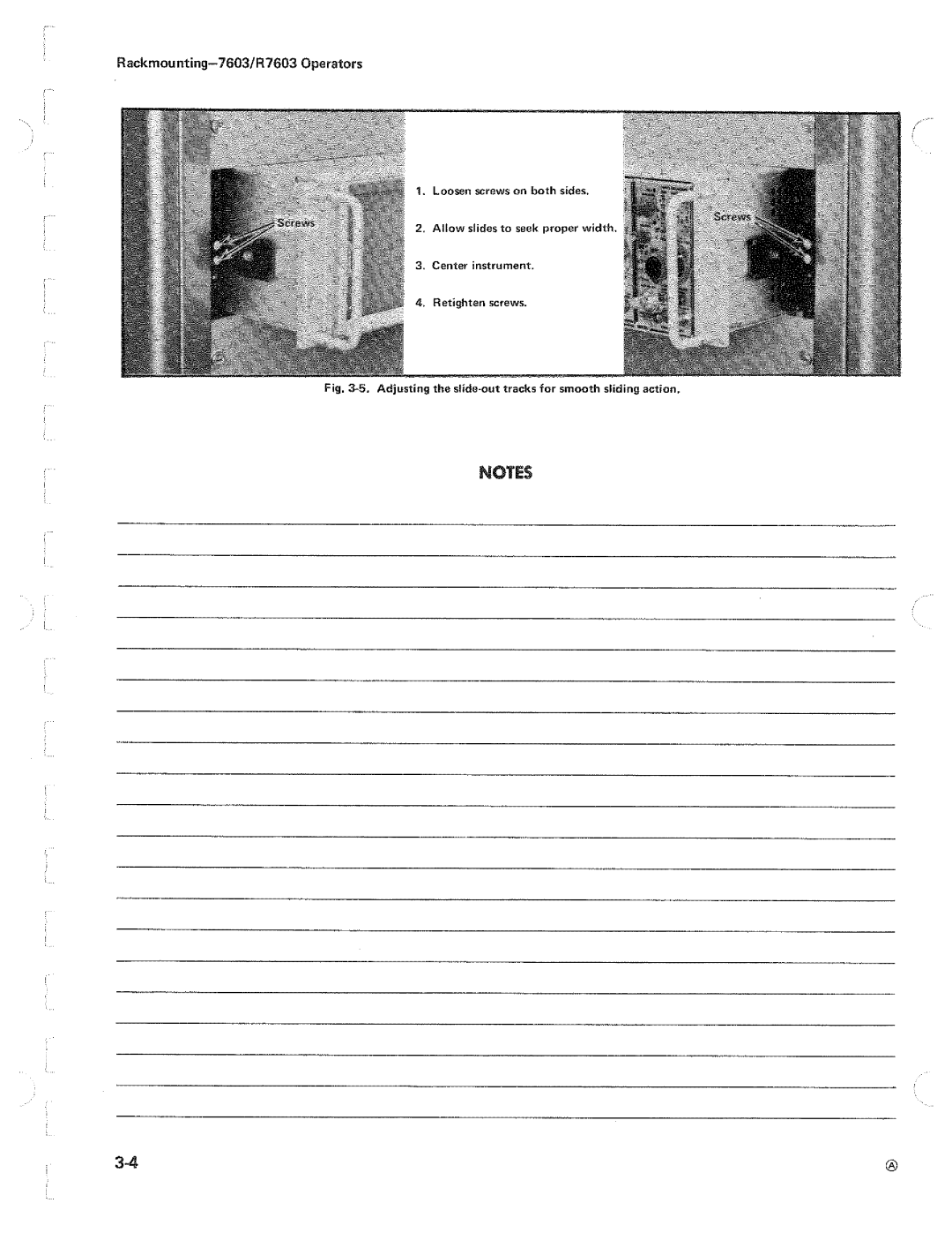 Tektronix R7603 manual 