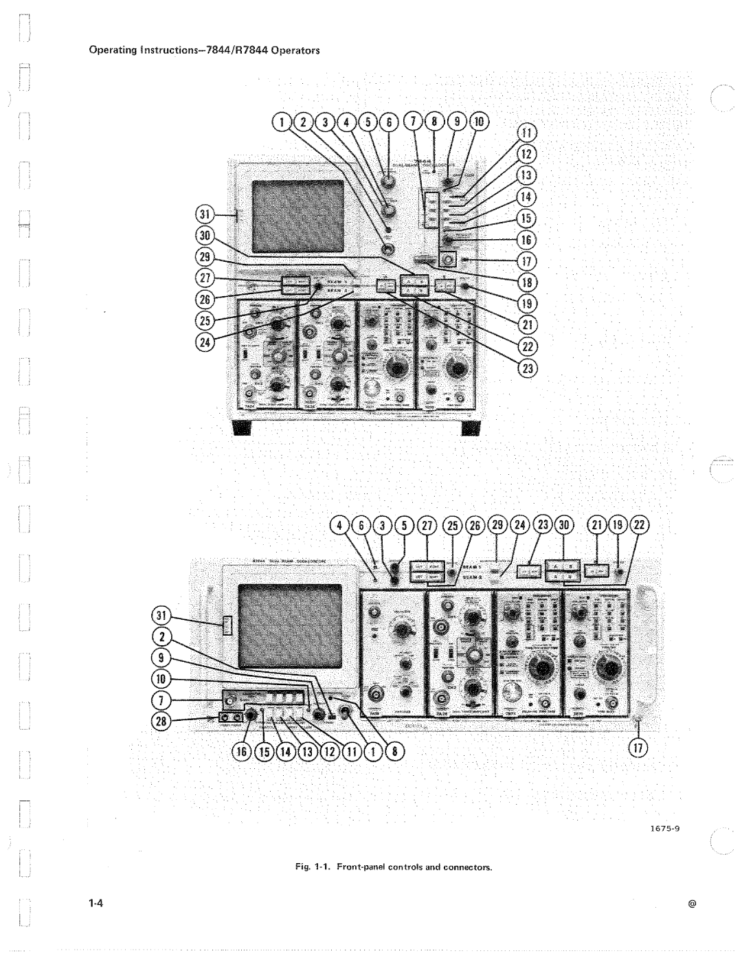 Tektronix R7844 manual 