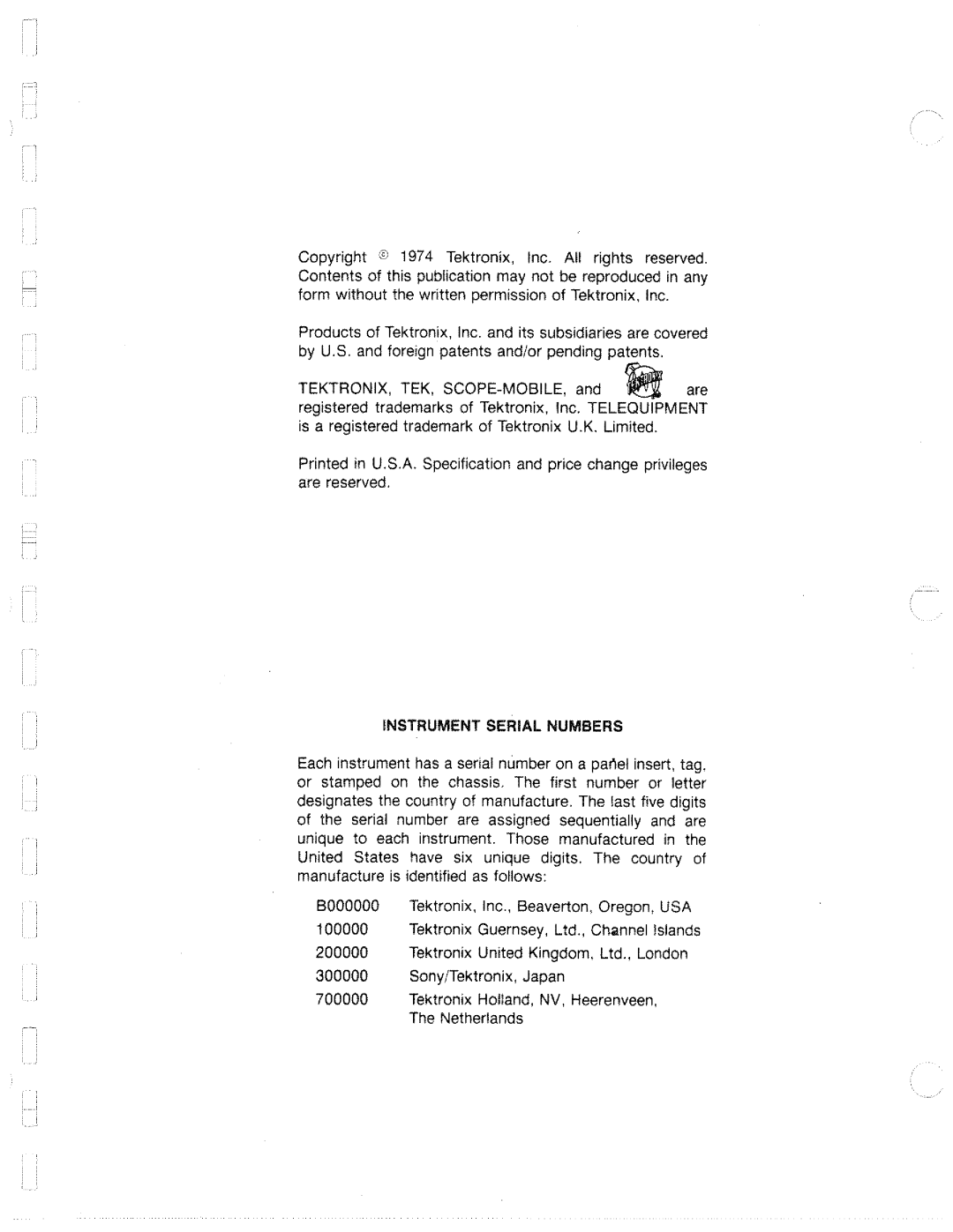 Tektronix R7844 manual 