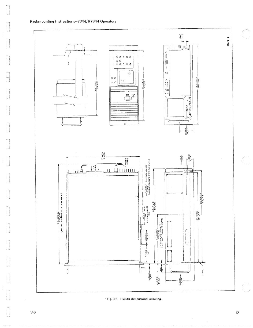 Tektronix R7844 manual 