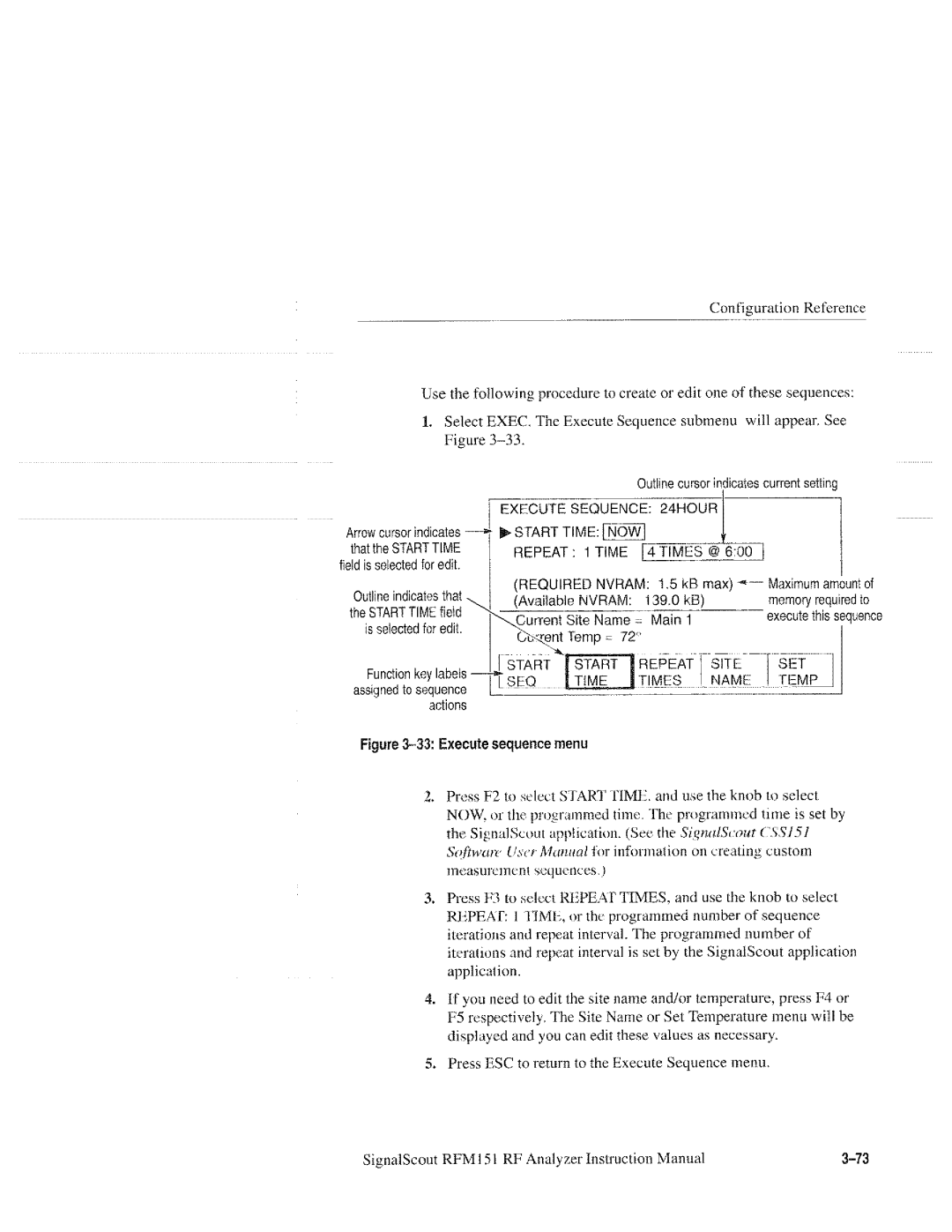 Tektronix 070-9960-01, RFM151 manual 