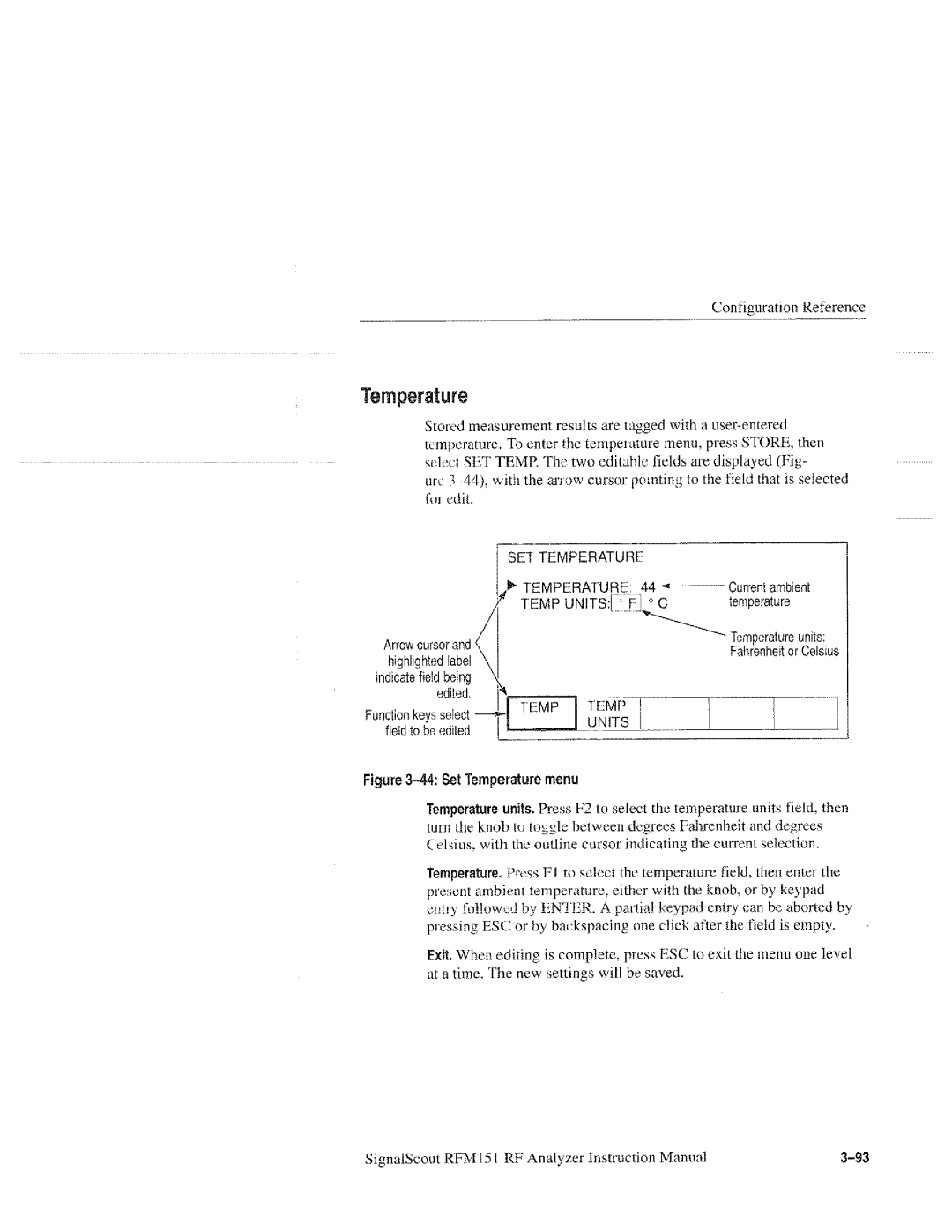 Tektronix 070-9960-01, RFM151 manual 