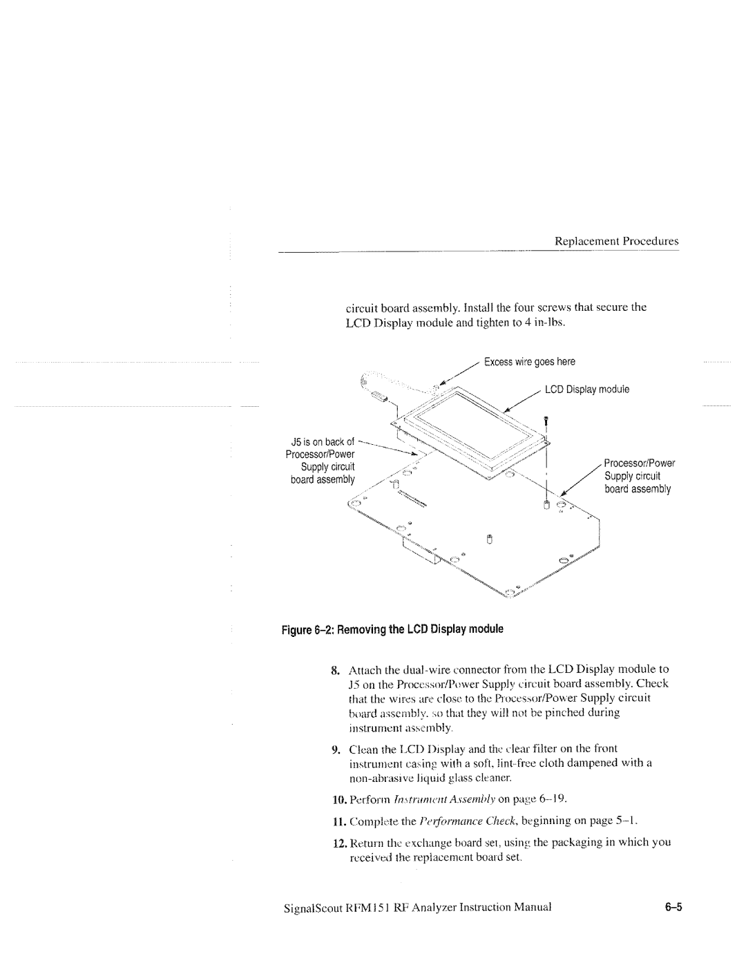 Tektronix 070-9960-01, RFM151 manual 