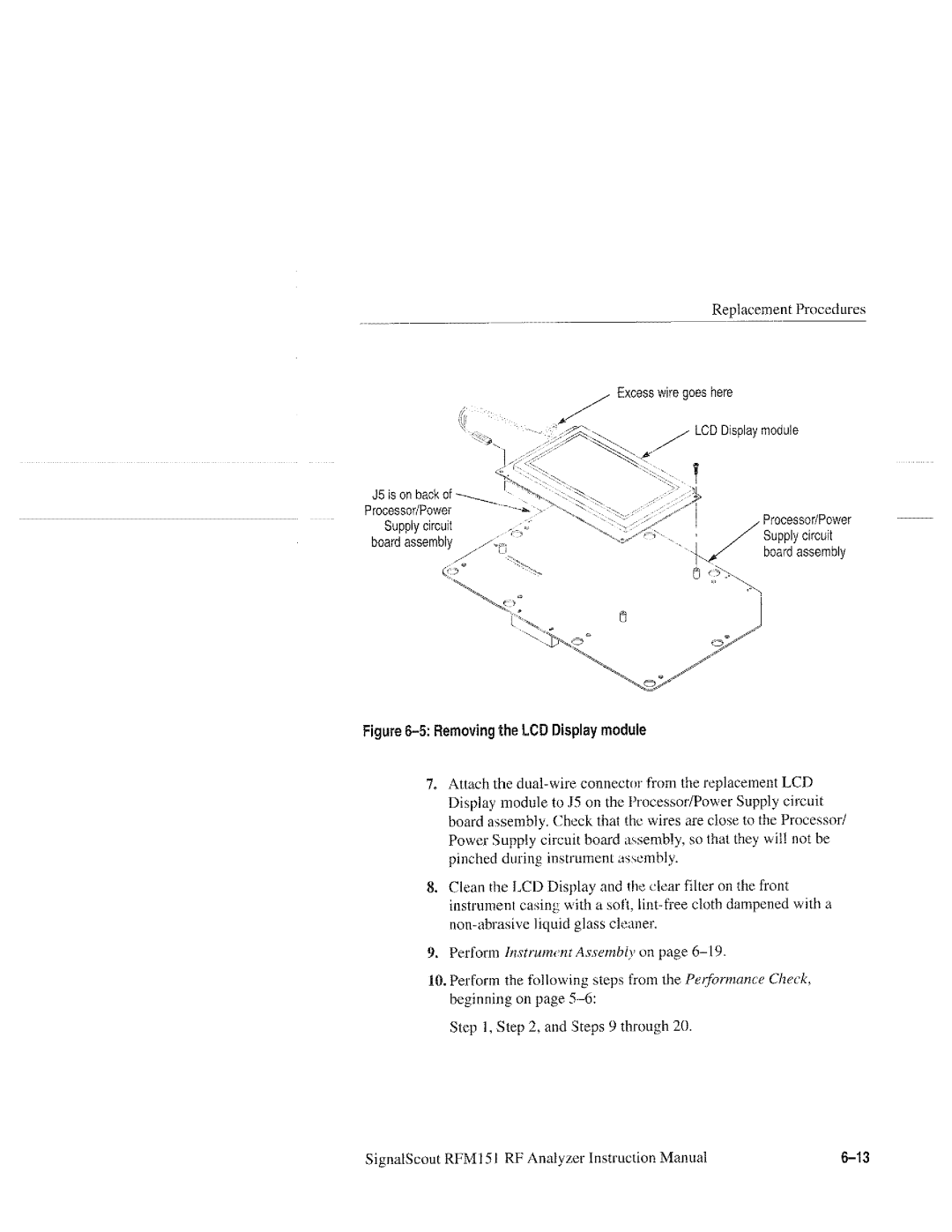 Tektronix 070-9960-01, RFM151 manual 