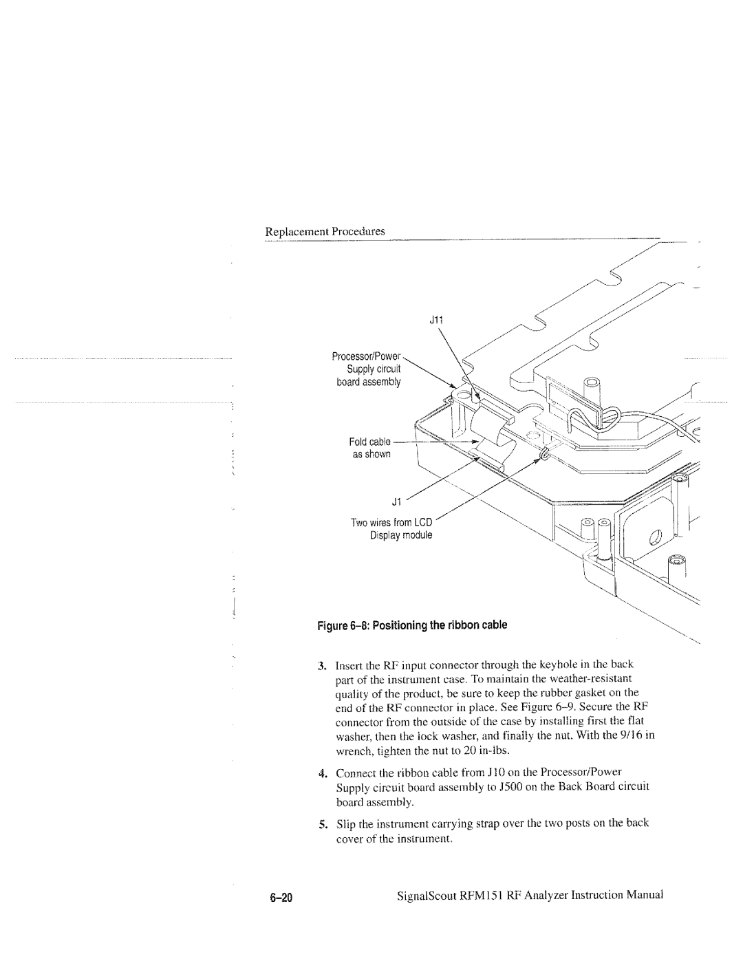 Tektronix RFM151, 070-9960-01 manual 