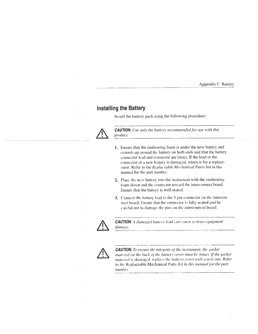 Tektronix 070-9960-01, RFM151 manual 