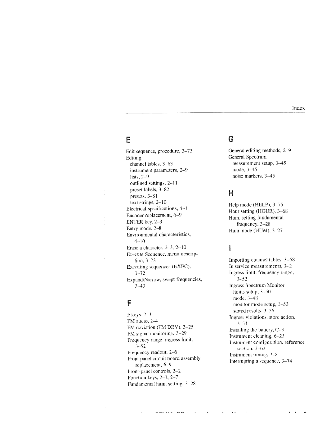 Tektronix 070-9960-01, RFM151 manual 