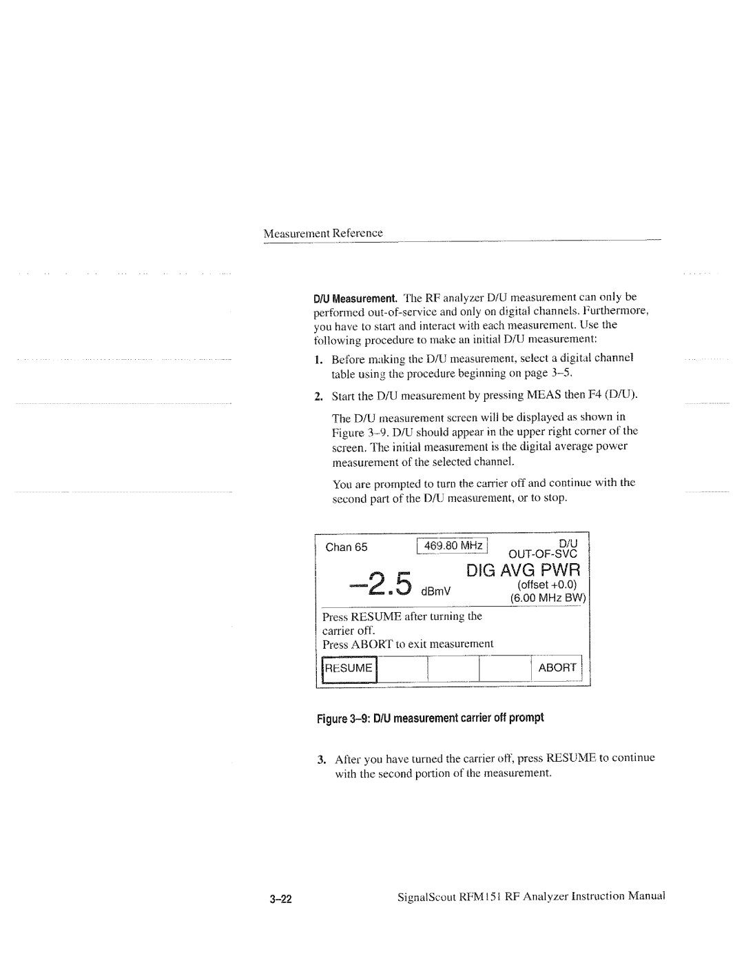 Tektronix RFM151, 070-9960-01 manual 