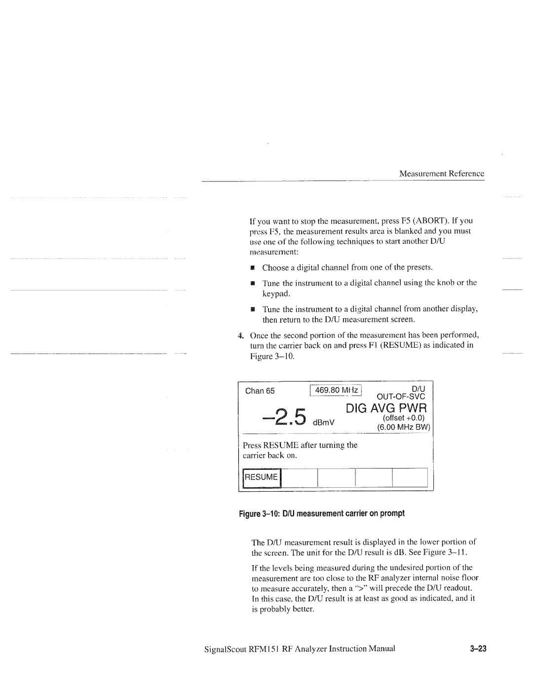 Tektronix 070-9960-01, RFM151 manual 