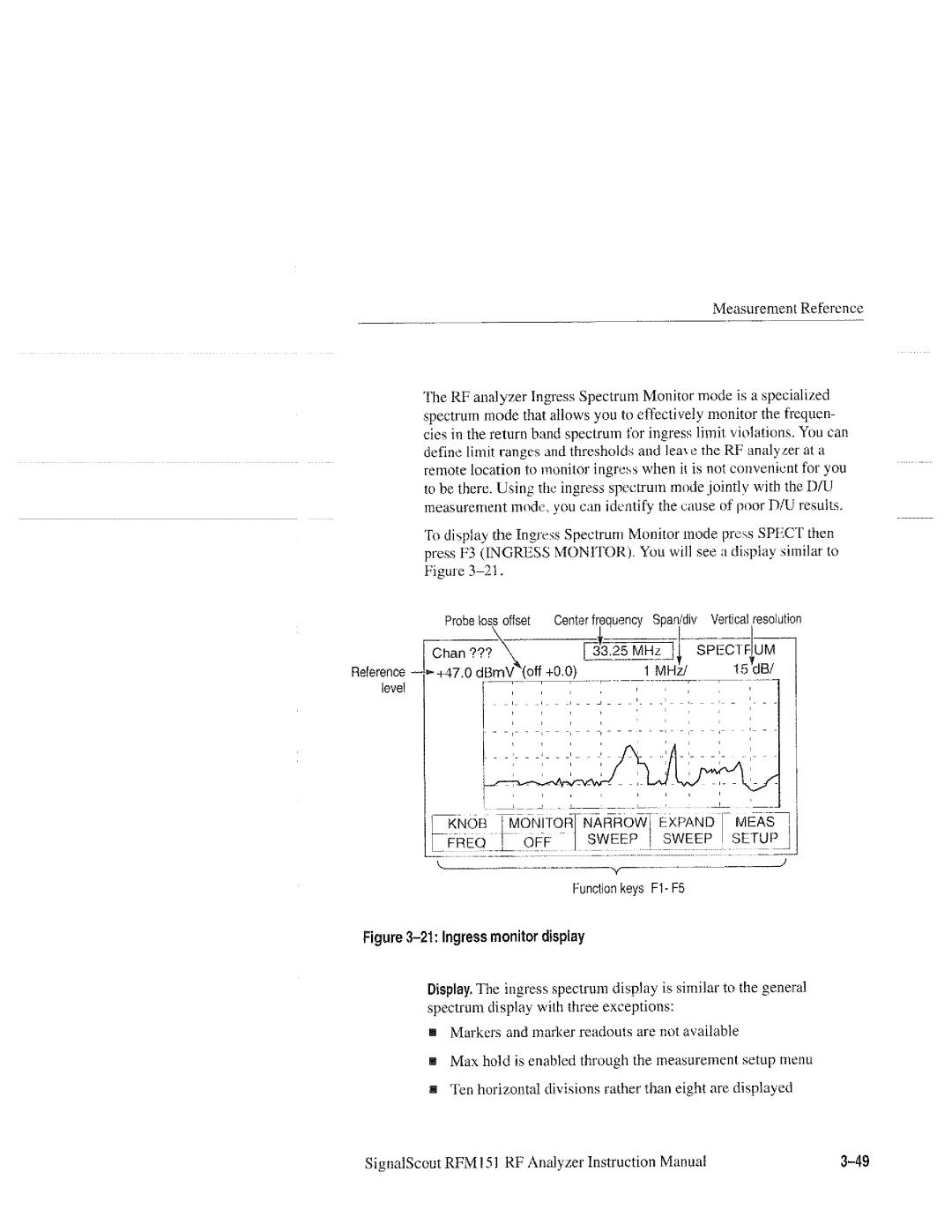 Tektronix 070-9960-01, RFM151 manual 