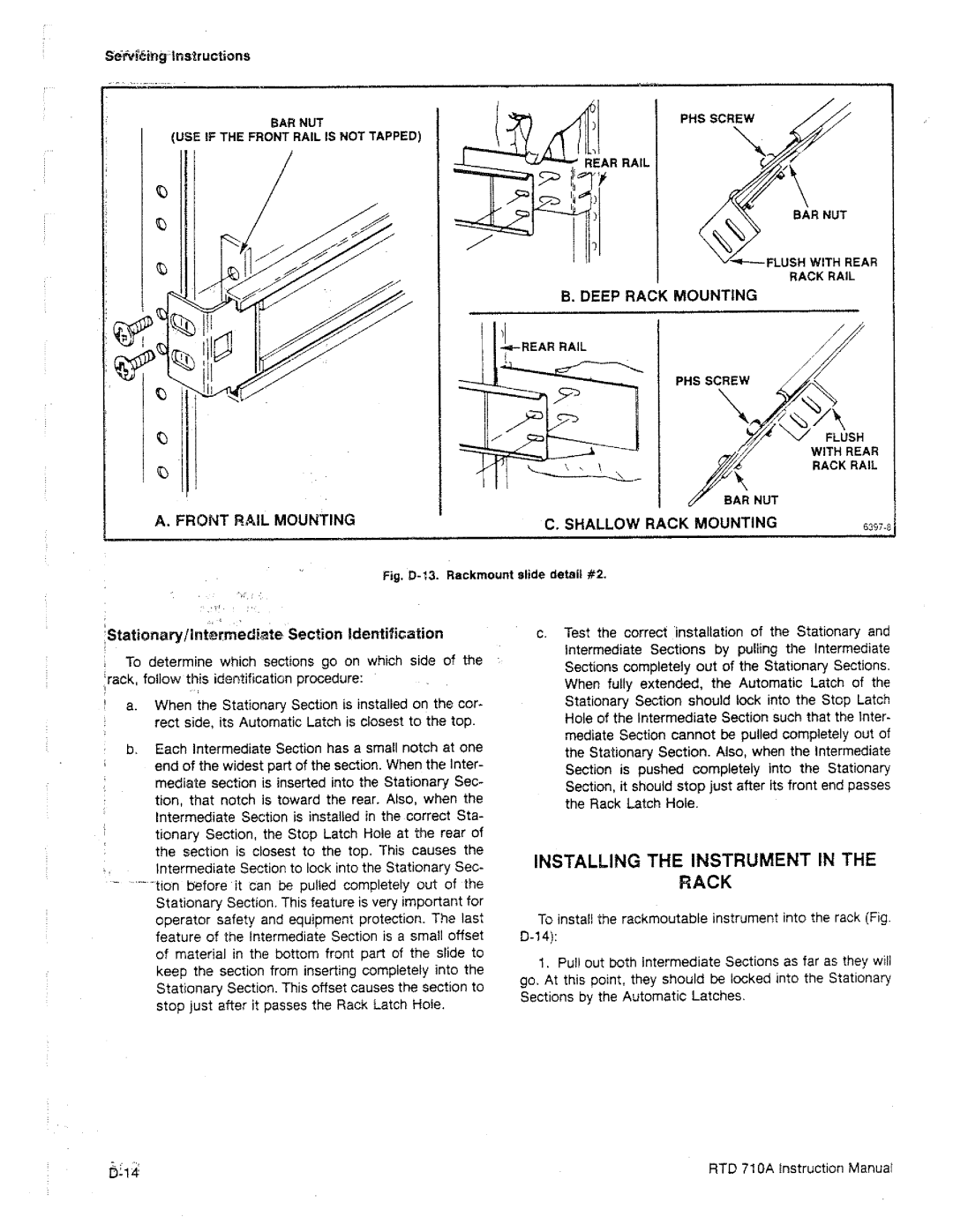 Tektronix RTD 710A manual 