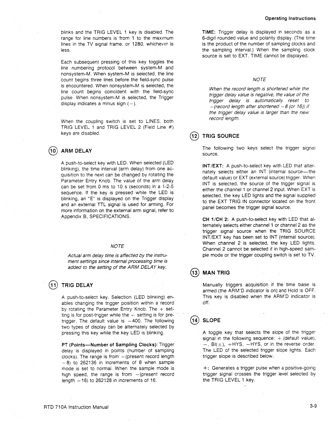 Tektronix RTD 710A manual 