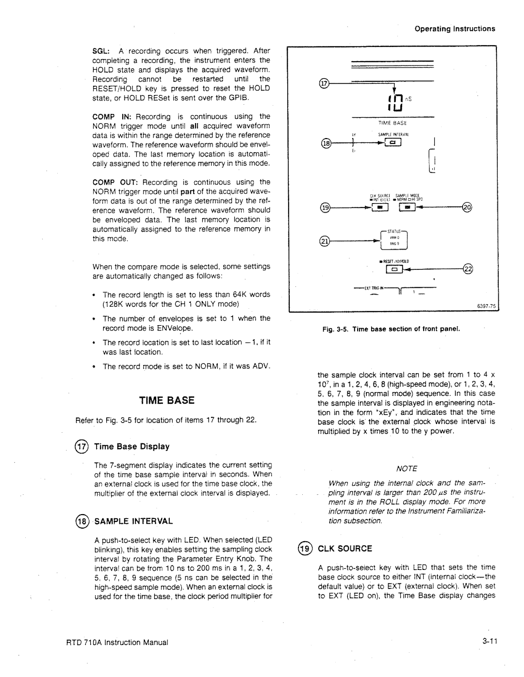 Tektronix RTD 710A manual 