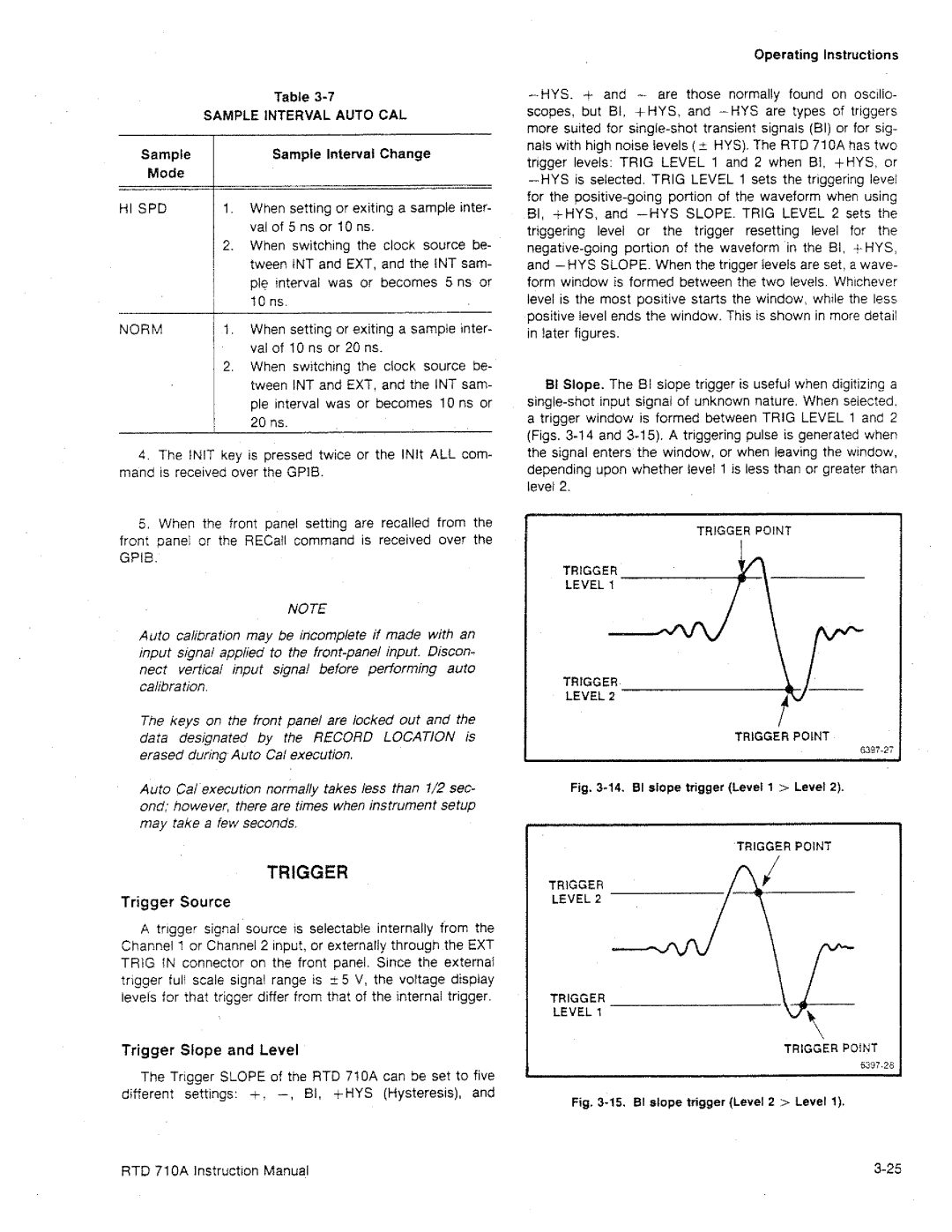 Tektronix RTD 710A manual 
