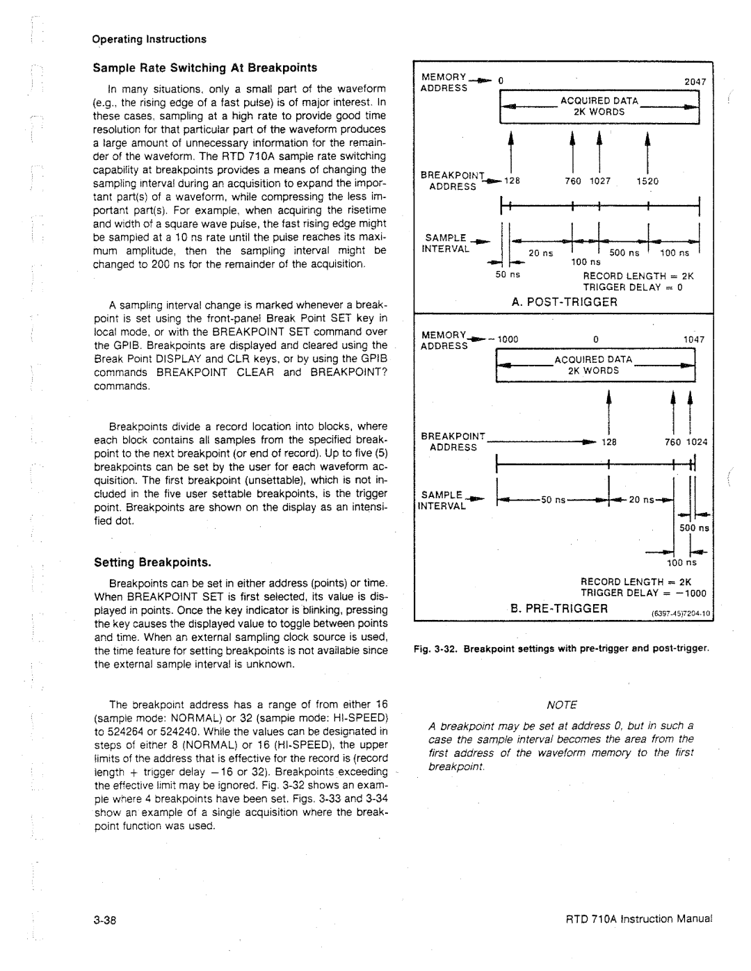 Tektronix RTD 710A manual 