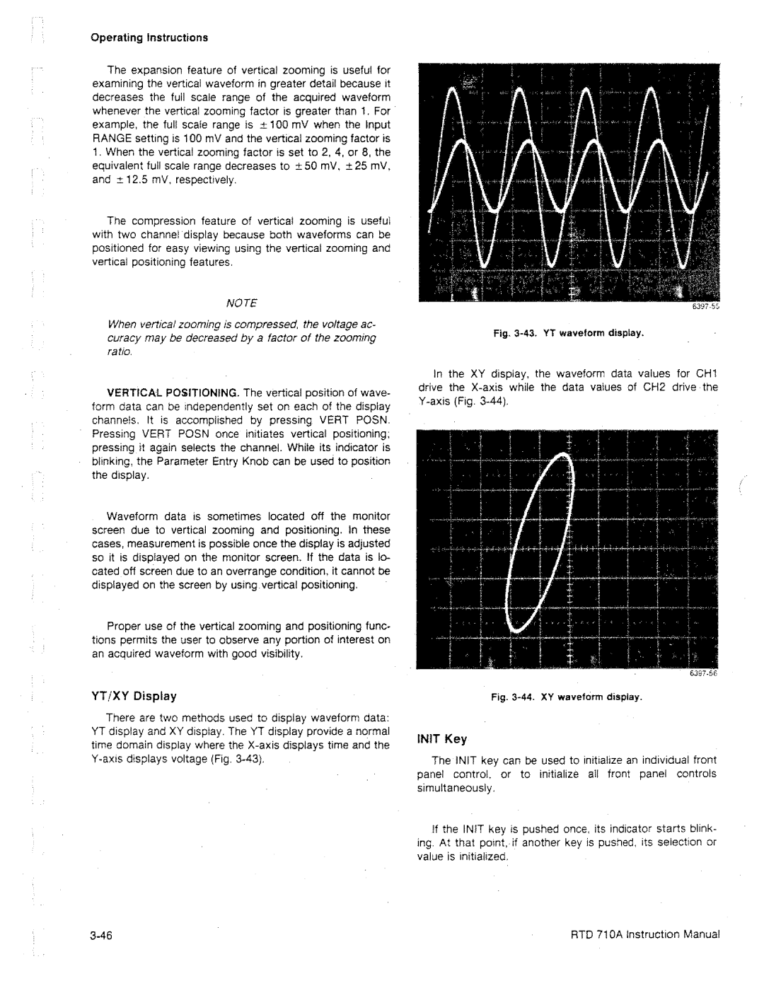 Tektronix RTD 710A manual 