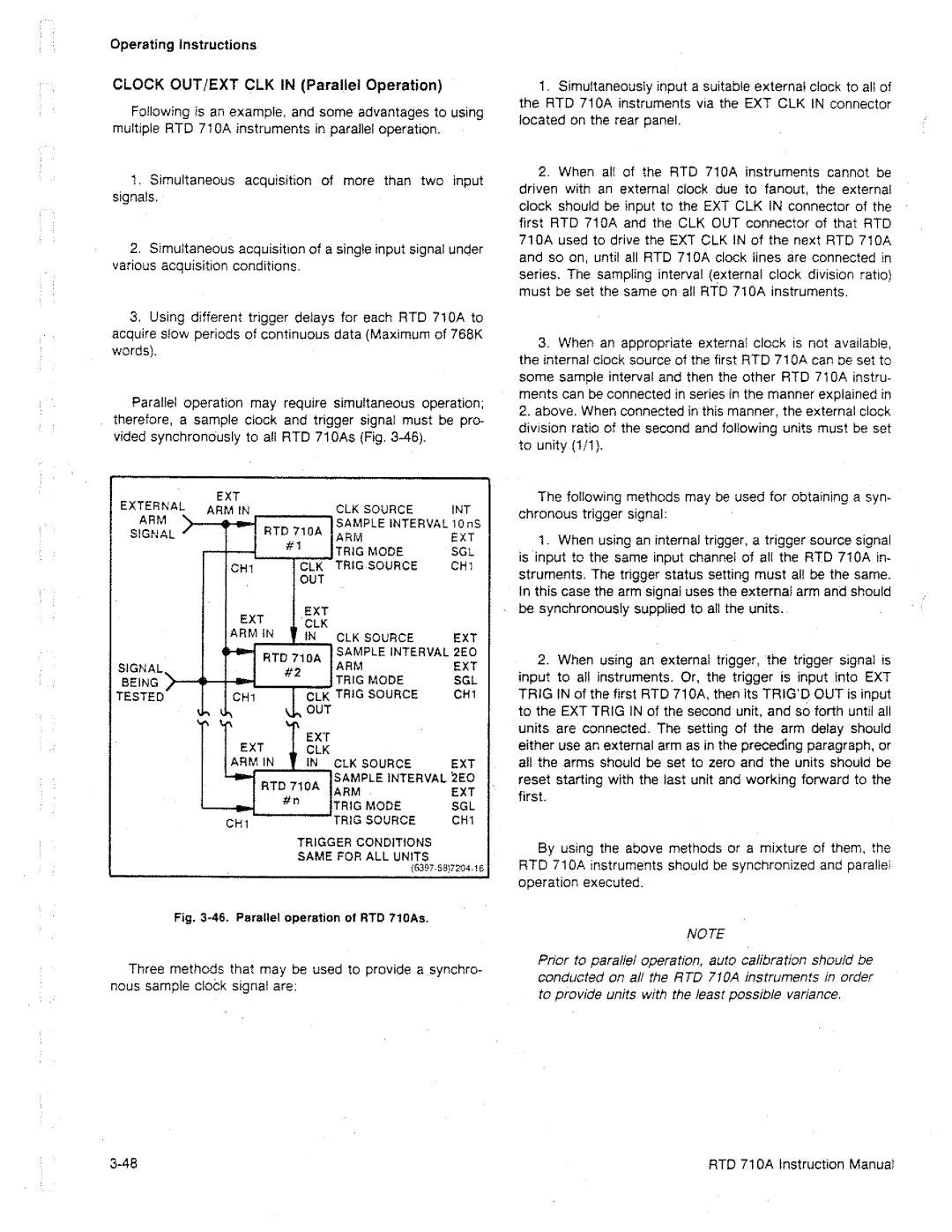 Tektronix RTD 710A manual 