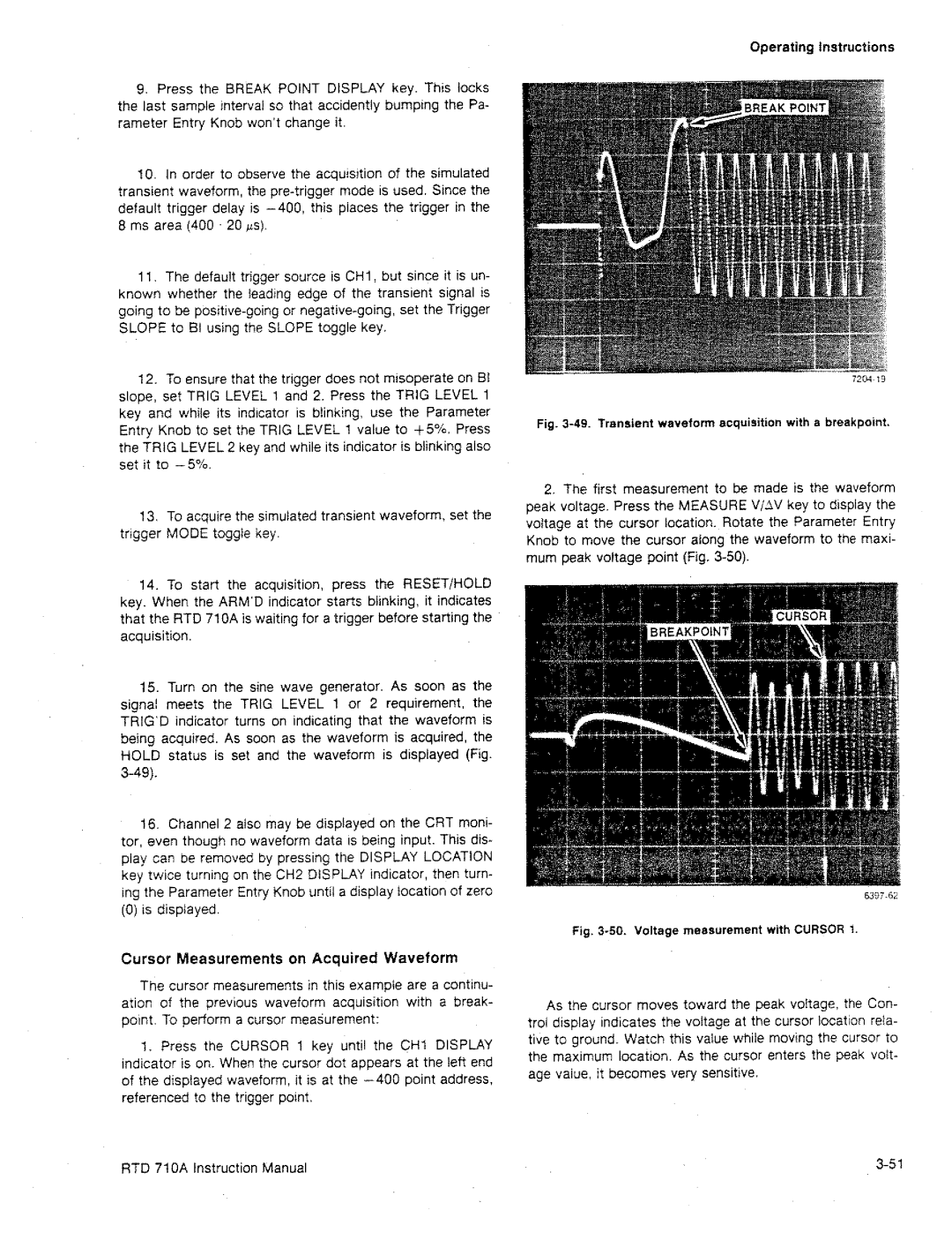 Tektronix RTD 710A manual 