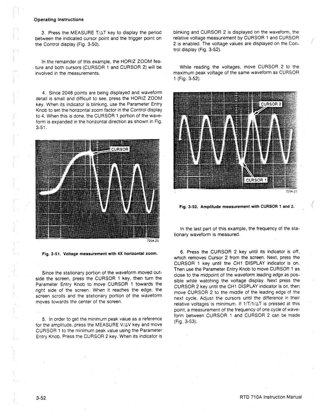 Tektronix RTD 710A manual 