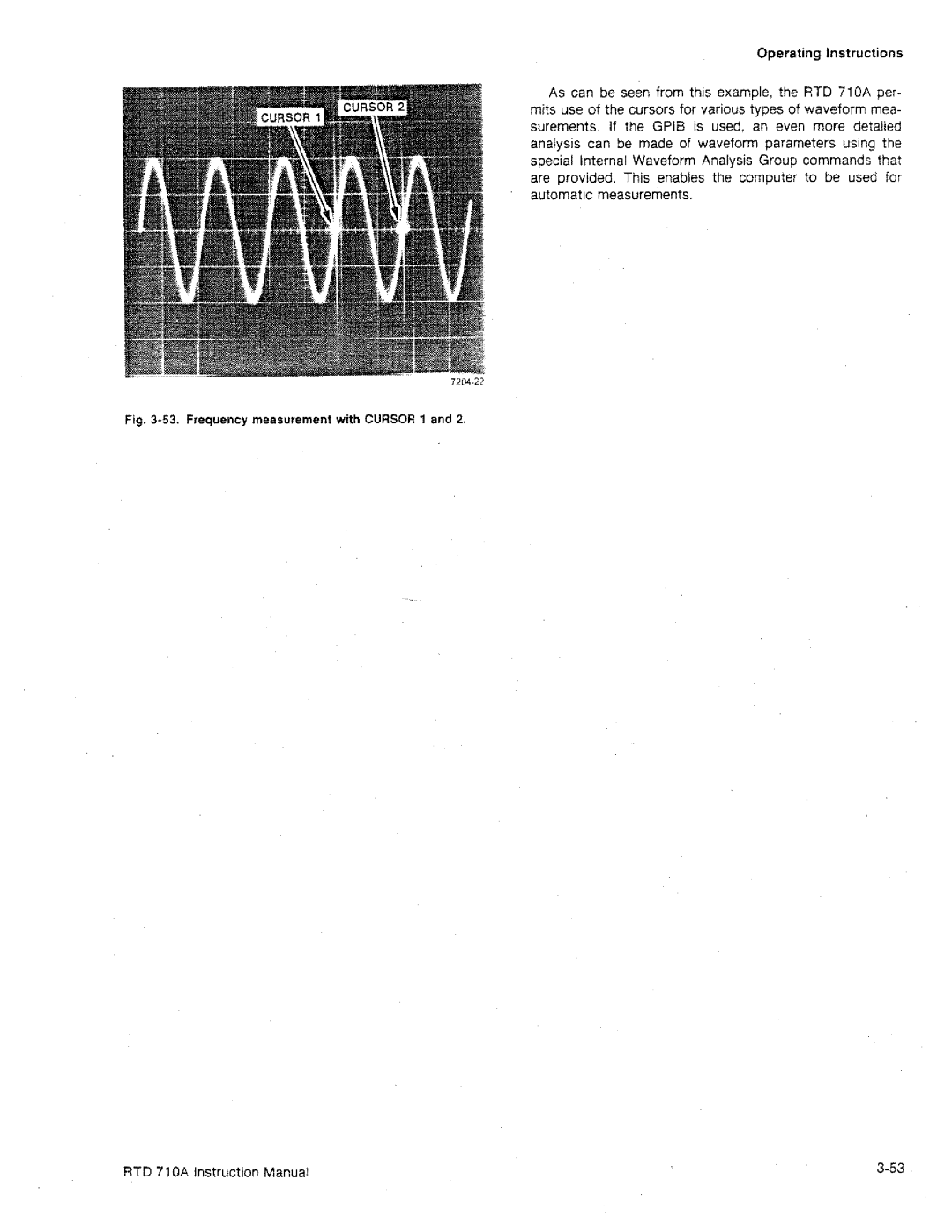 Tektronix RTD 710A manual 